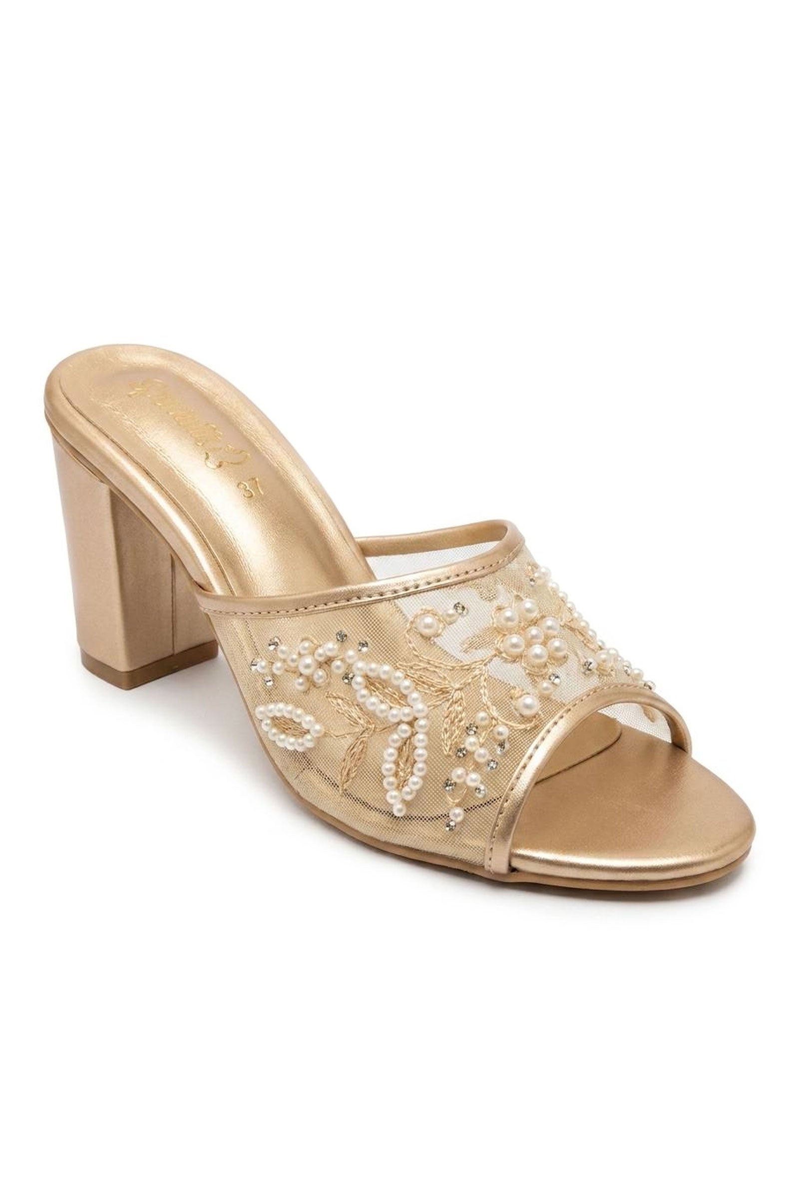 Golden Fancy Slipper L02727/011