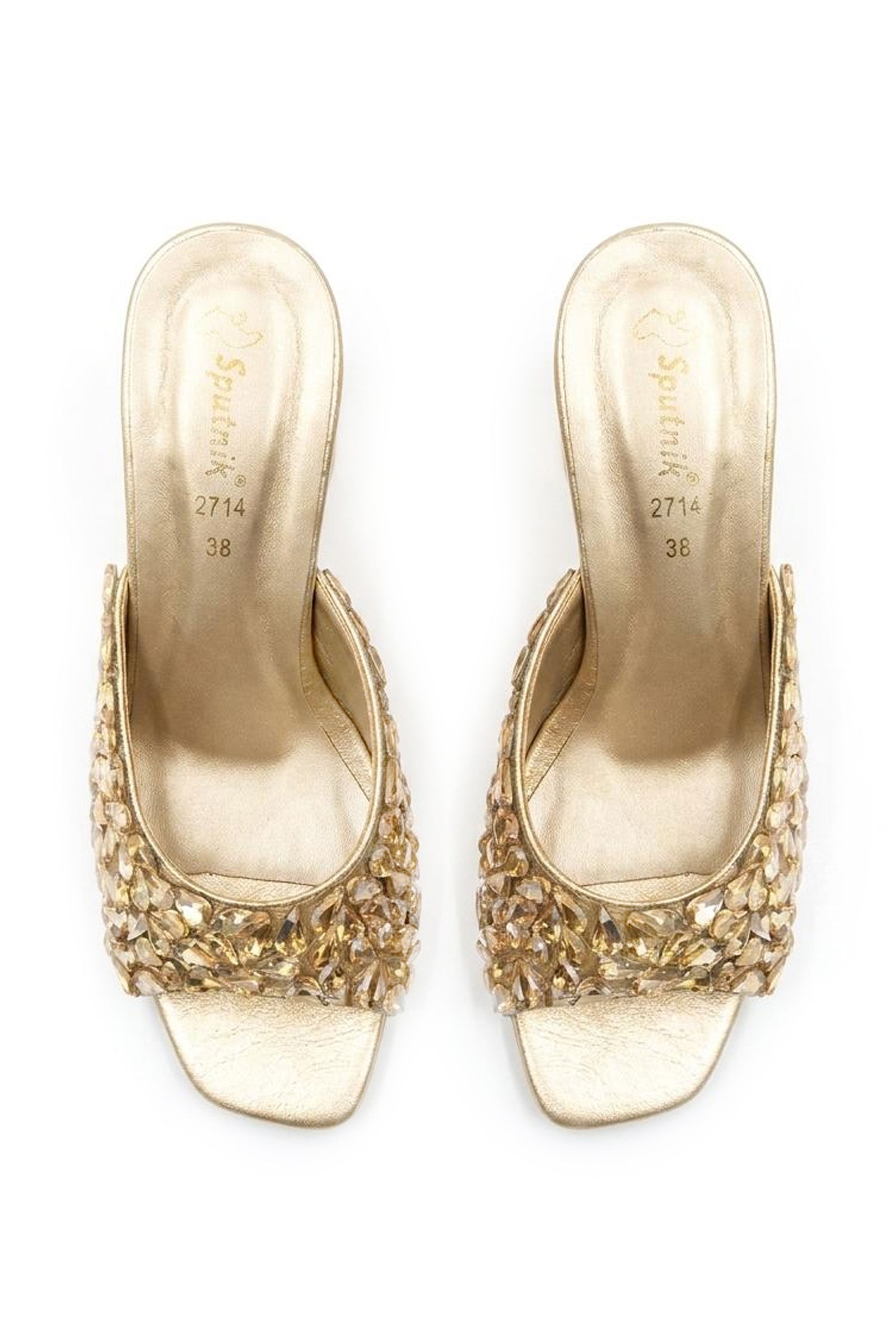 Golden Fancy Slipper L02732/011