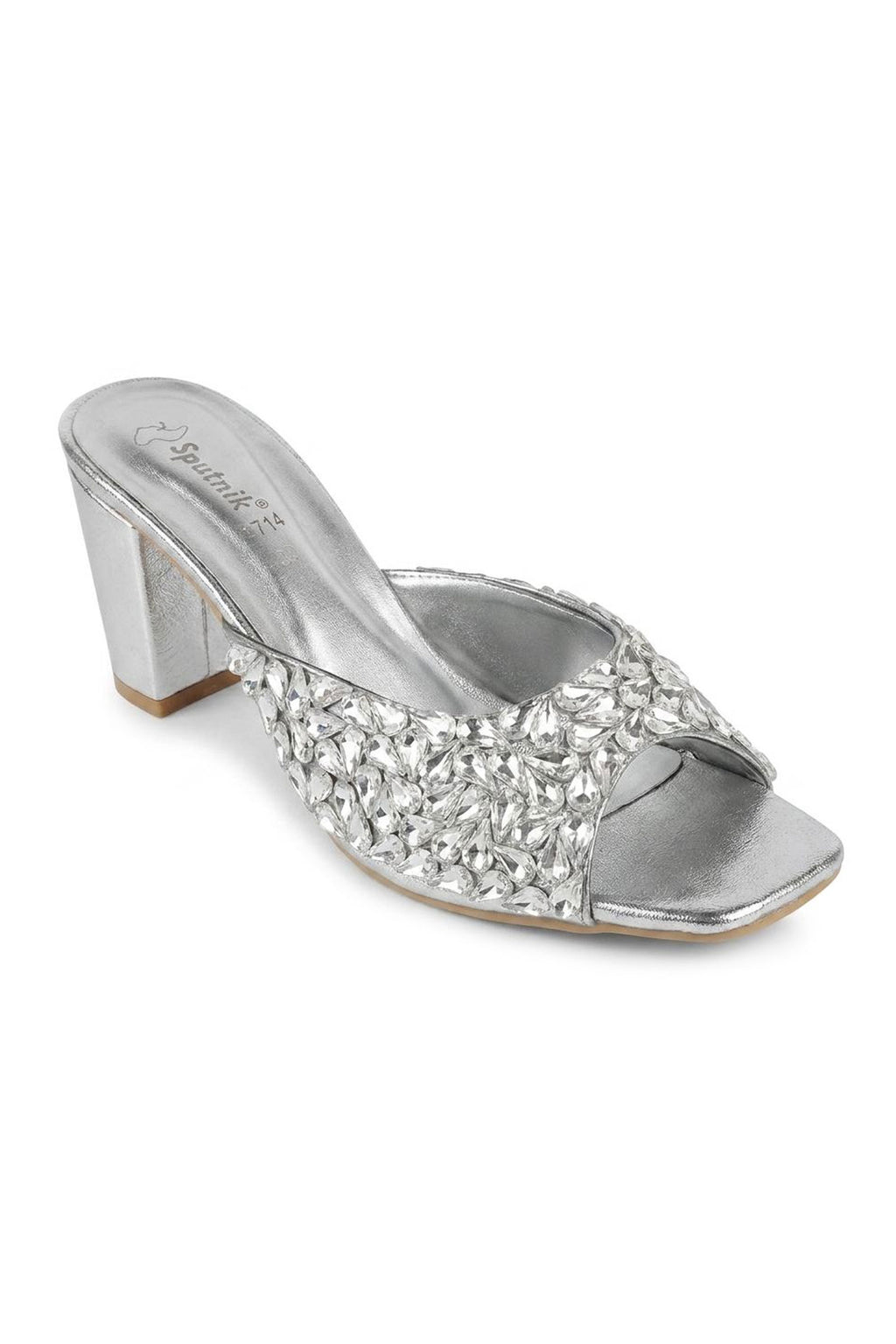 Silver Fancy Slipper L02732/010