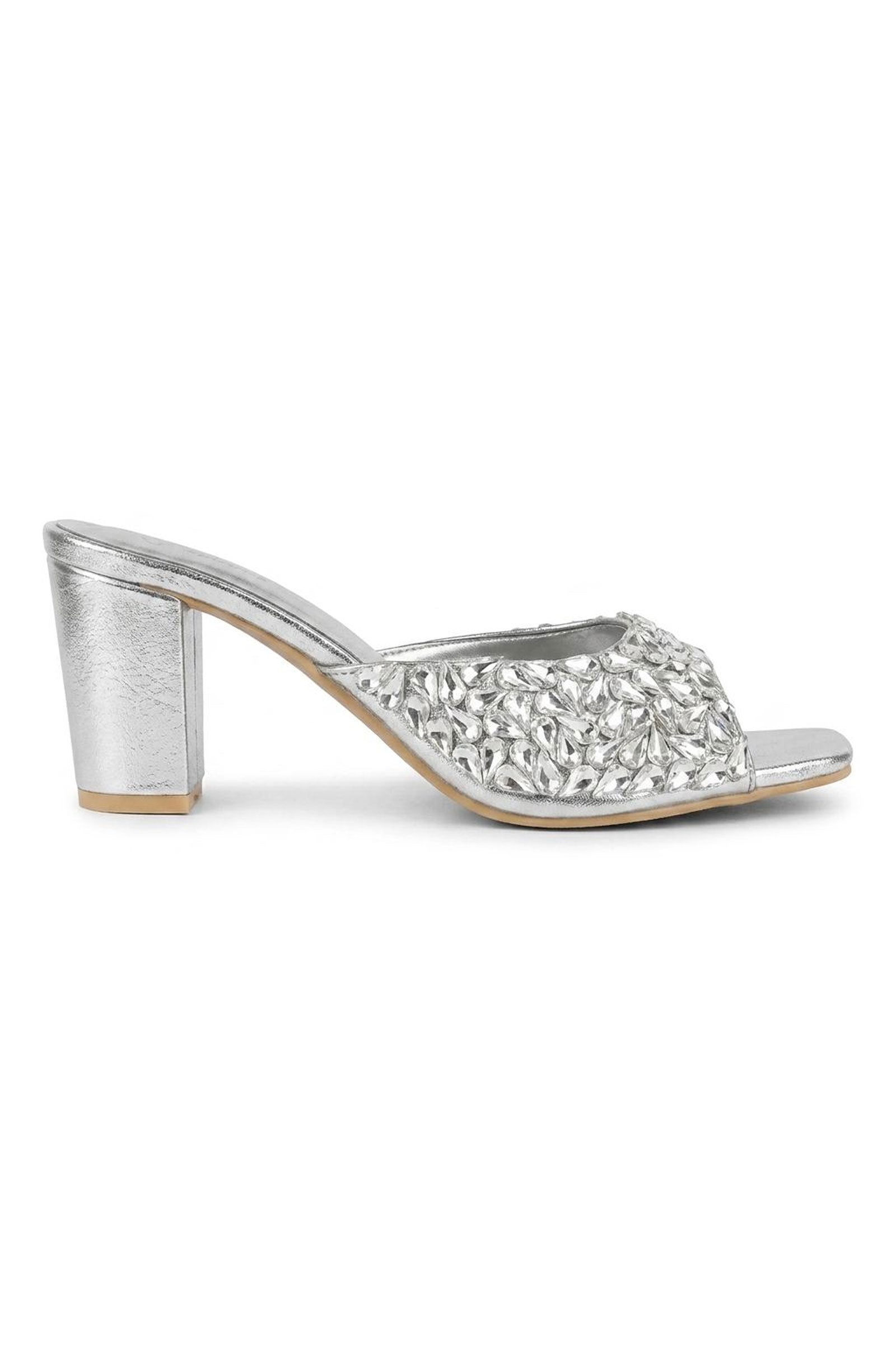 Silver Fancy Slipper L02732/010