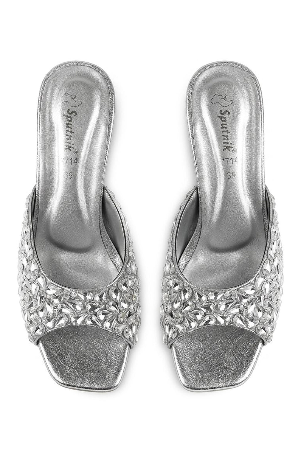 Silver Fancy Slipper L02732/010