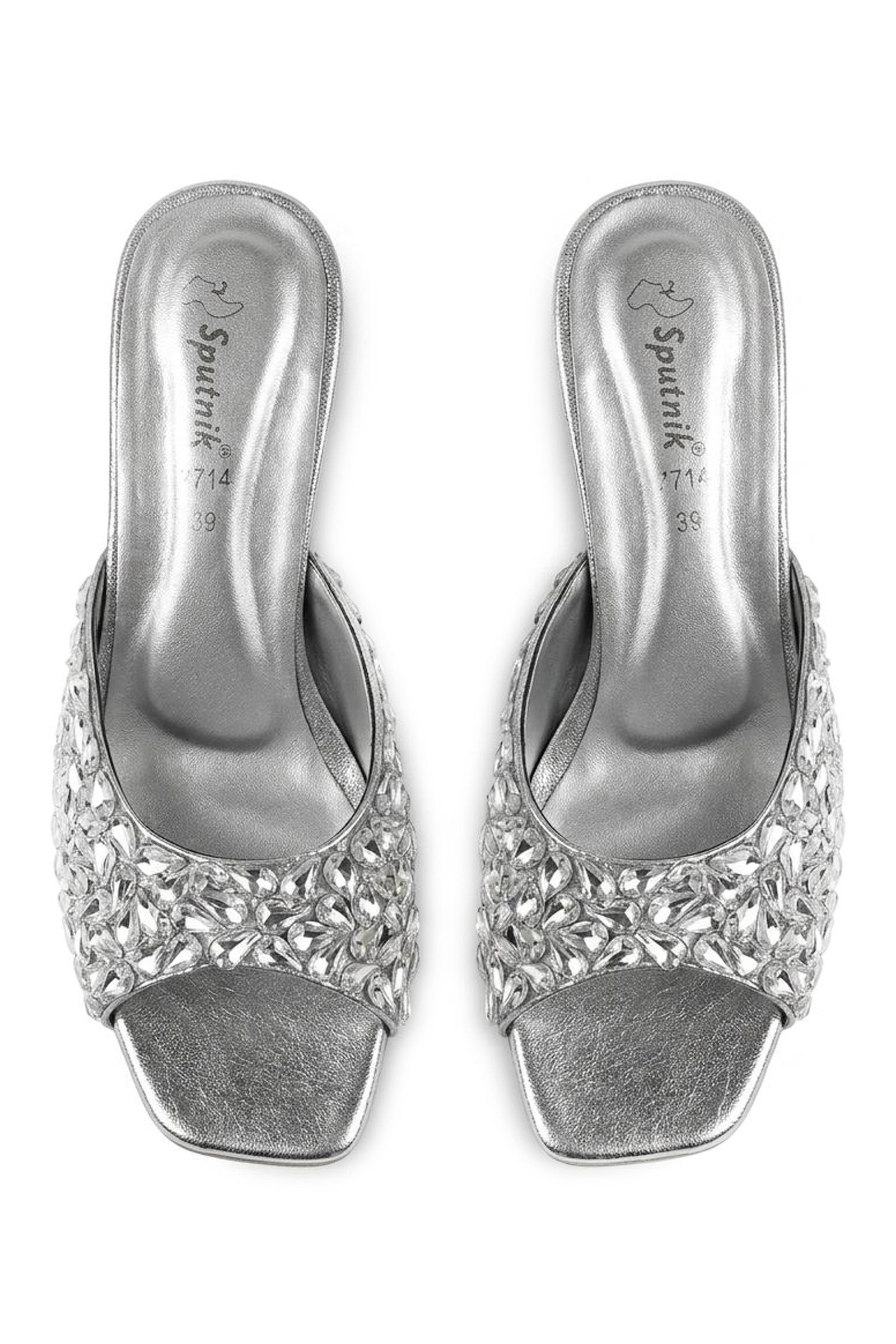 Silver Fancy Slipper L02732/010