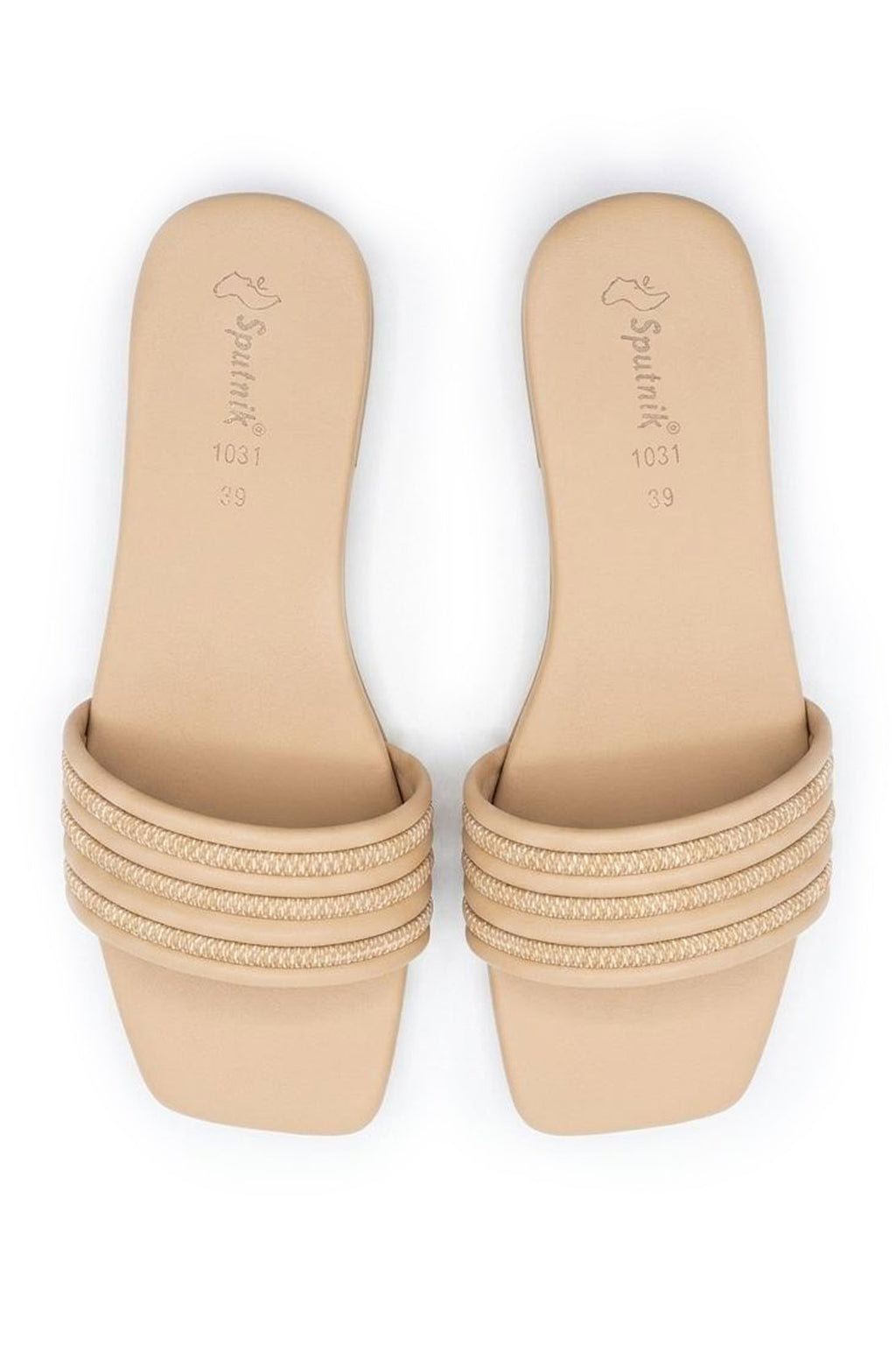 Fawn Flat Slipper L02906/006