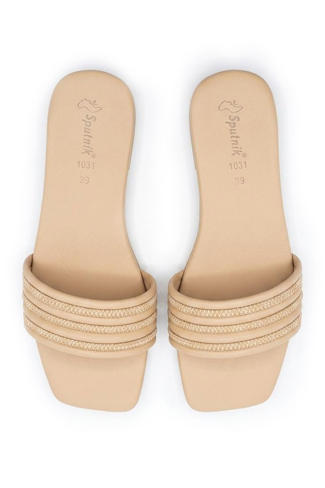 Fawn Flat Slipper L02906/006