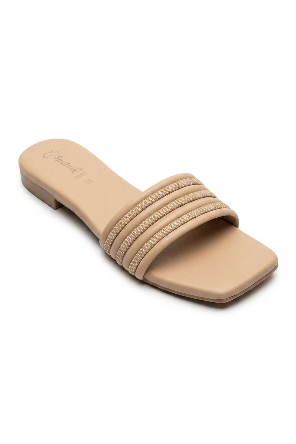 Fawn Flat Slipper L02906/006