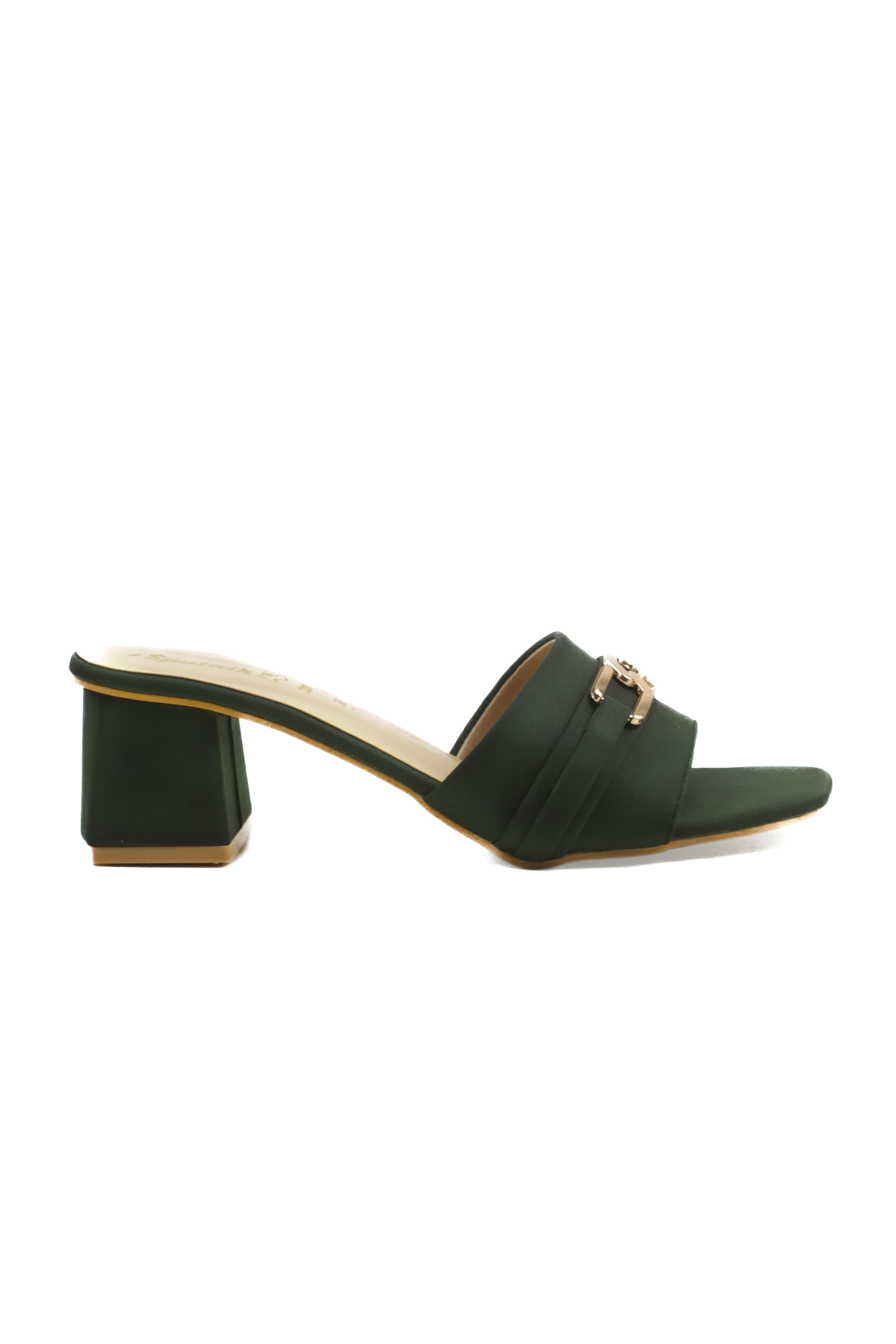 Green Casual heel K02401/007