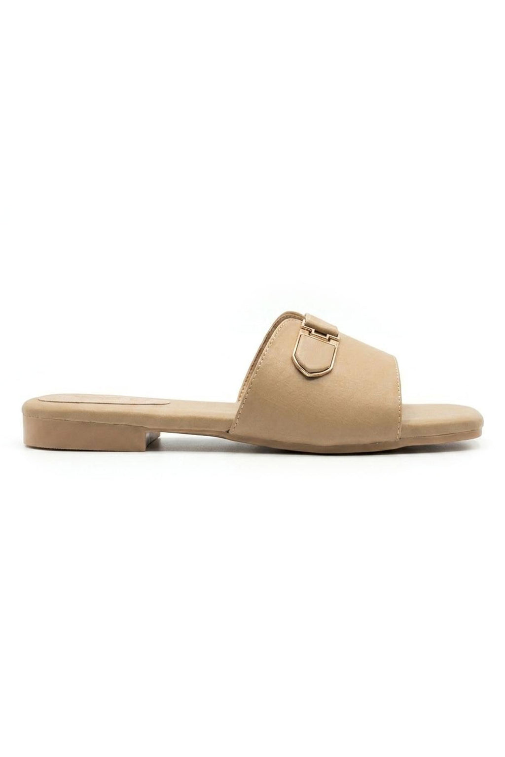 Fawn Flat Slipper L02911/006