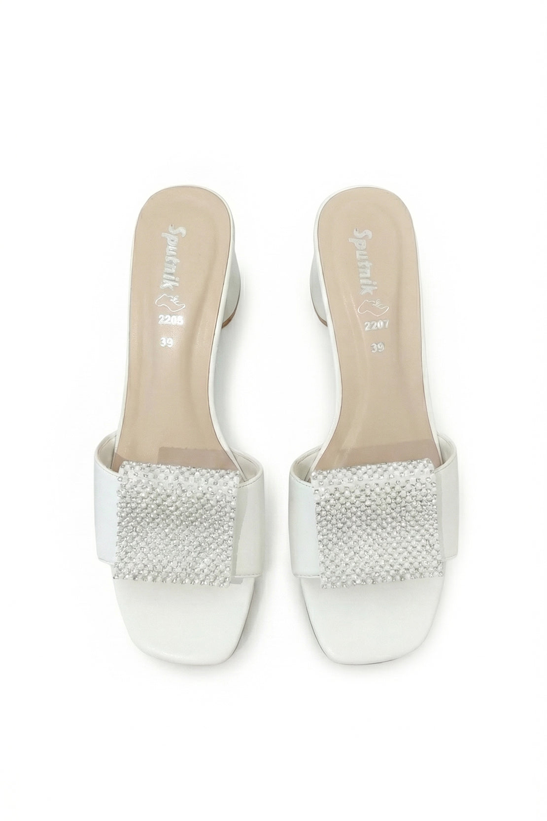 White Fancy Slipper K02434/003