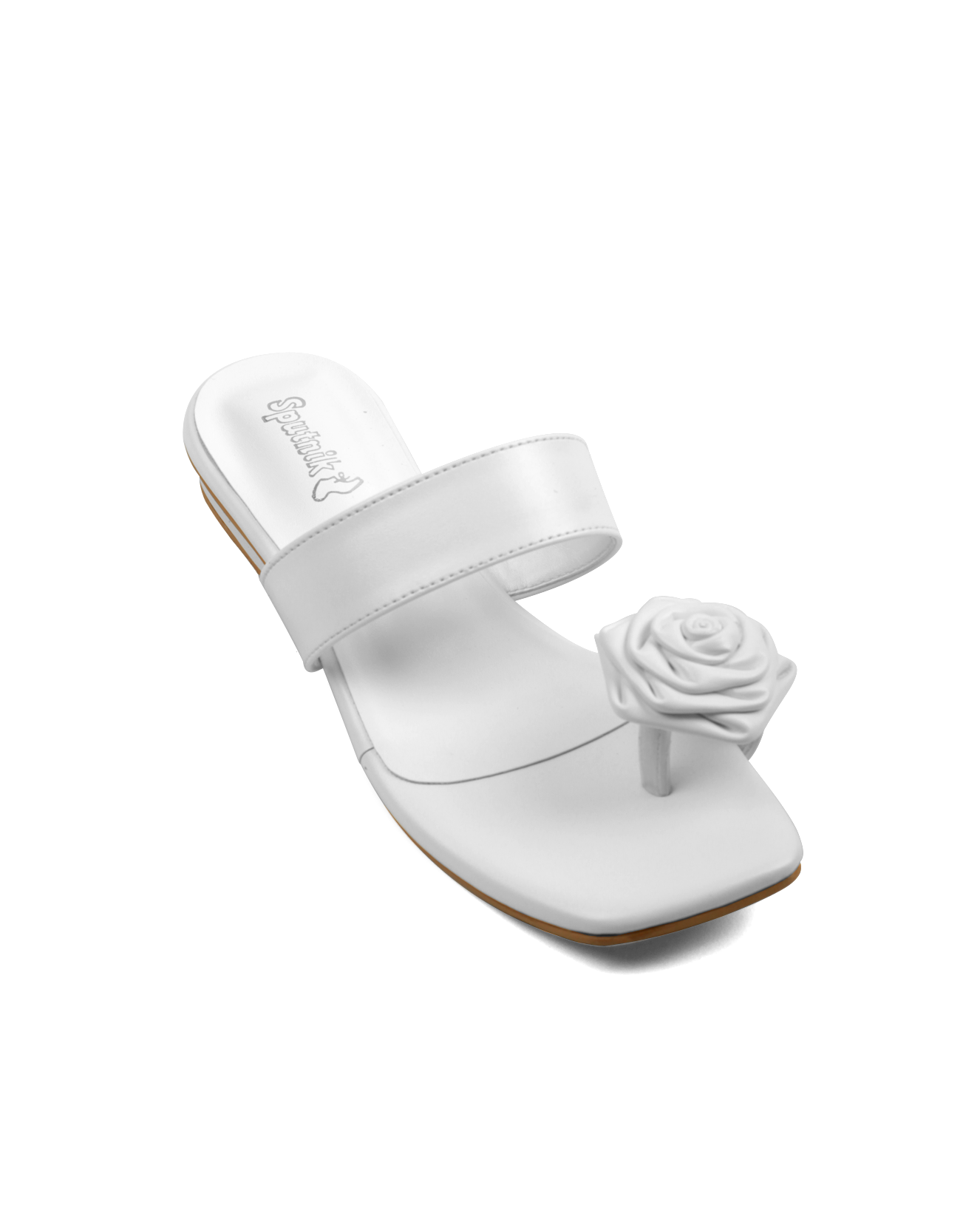 White Flat Slipper K02237/003
