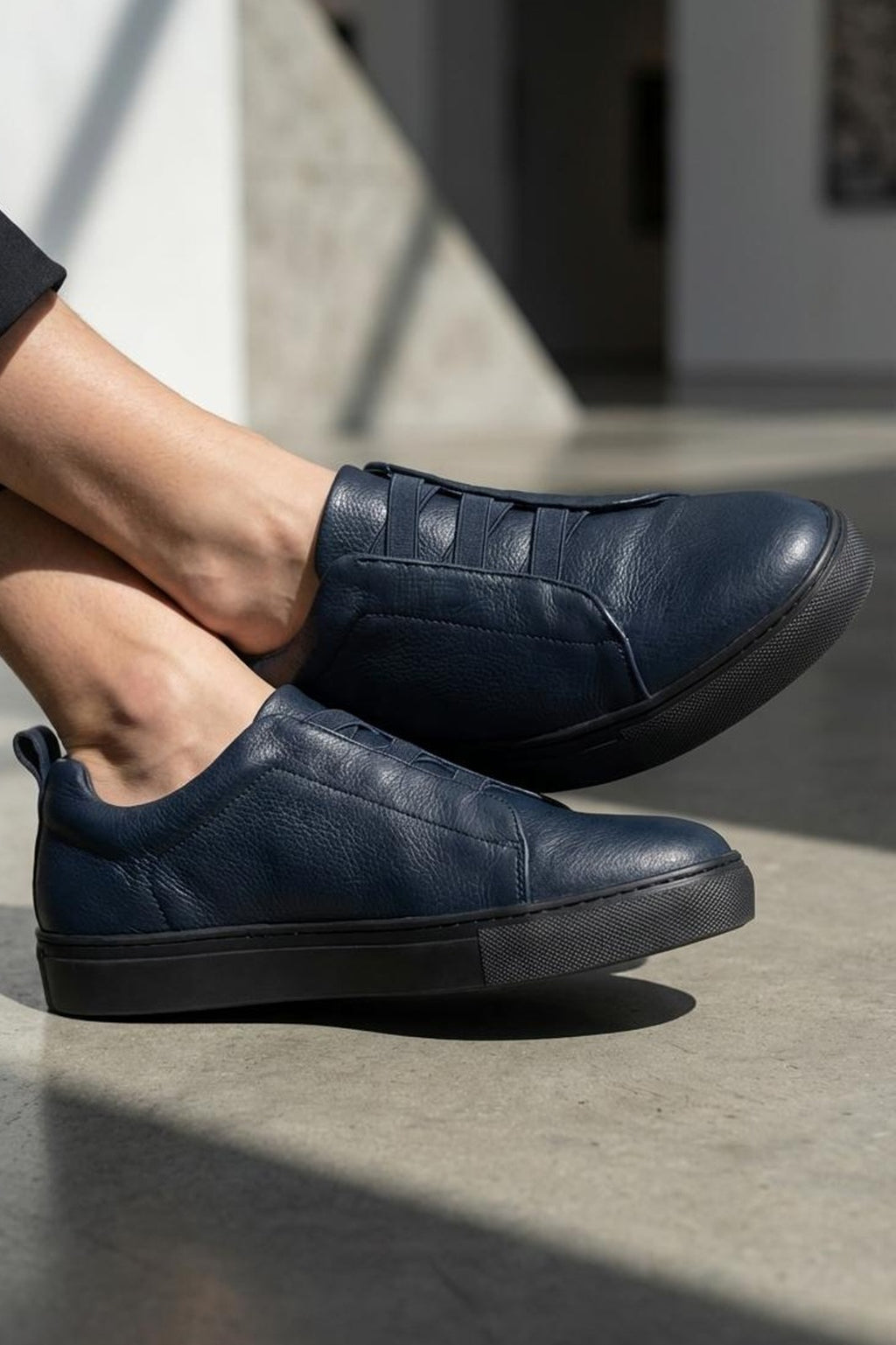 Navy Blue Casual Shoes L01602/NV5