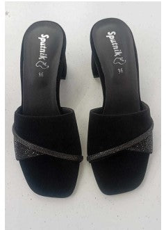 Black Fancy Slipper K02466/002