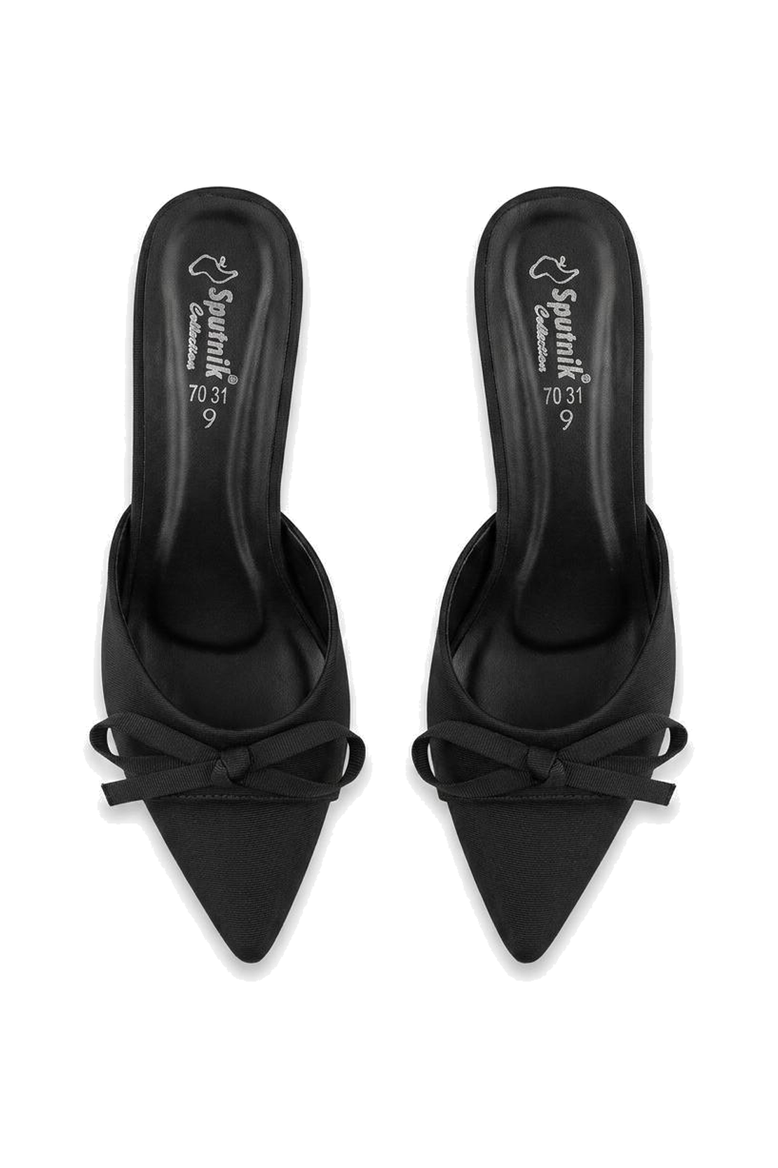 Black Fancy Slipper L02703/002