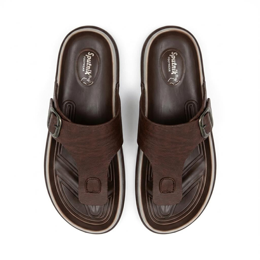 Dark Brown Slipper L00177/D14