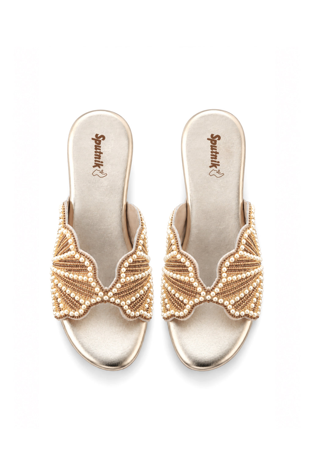 Fawn Flat Slipper L02210/006
