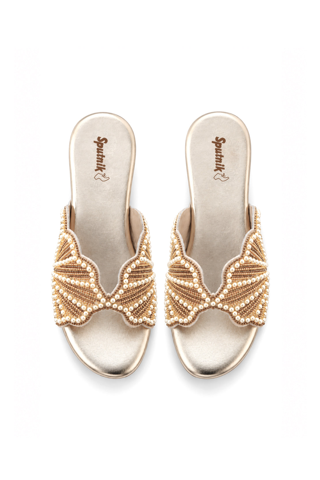 Fawn Flat Slipper L02210/006