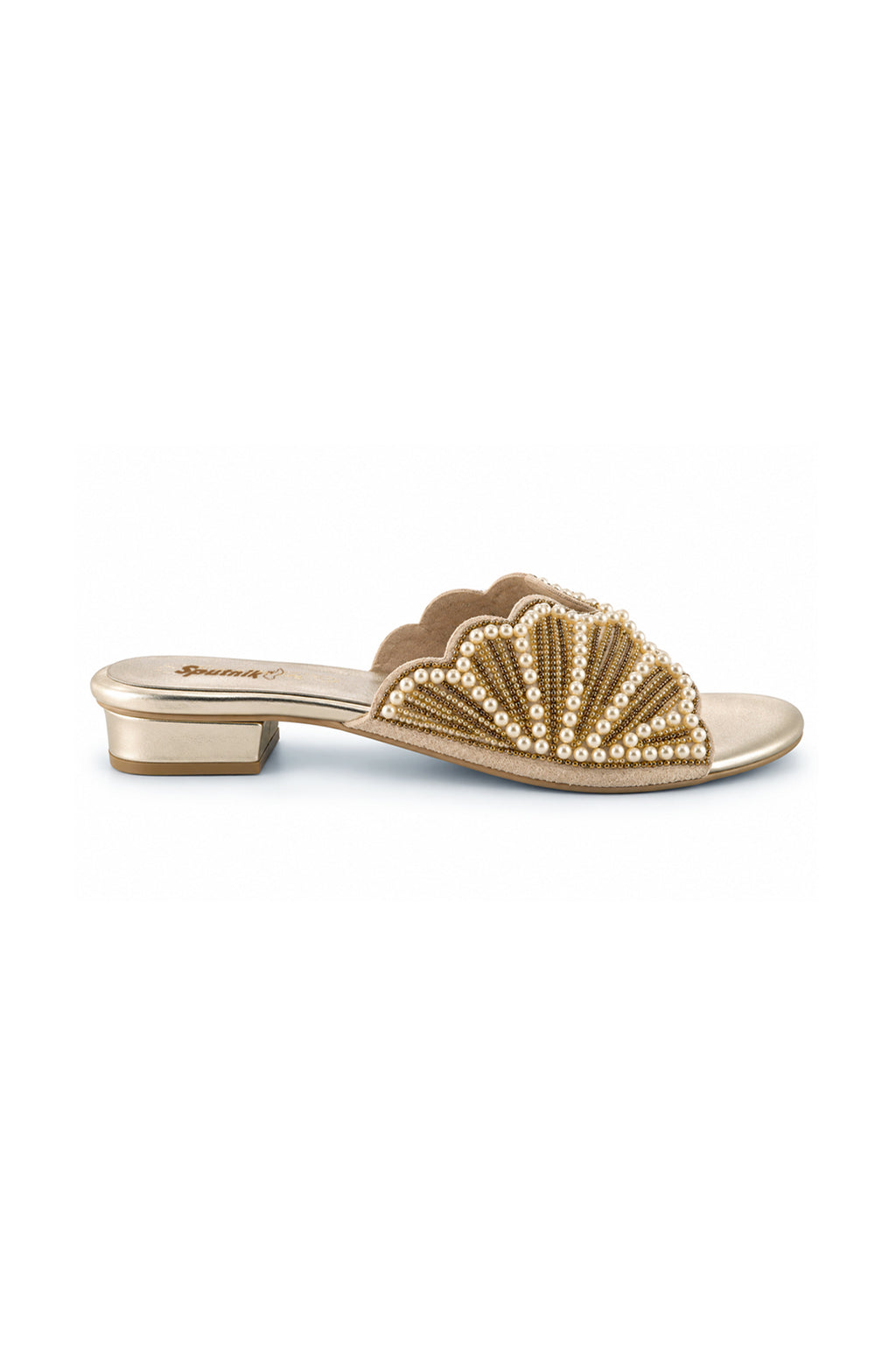 Fawn Flat Slipper L02210/006