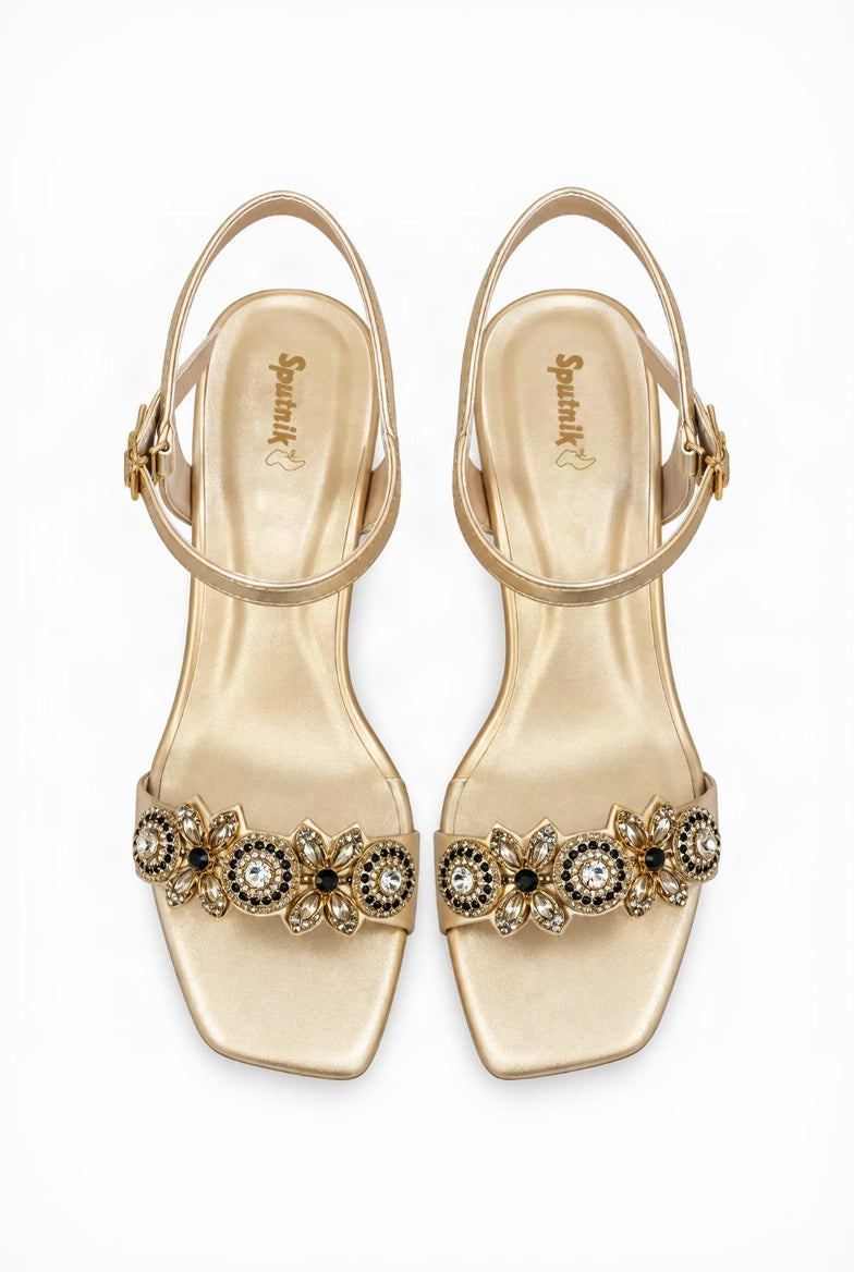 Golden Fancy Sandal L03425/011