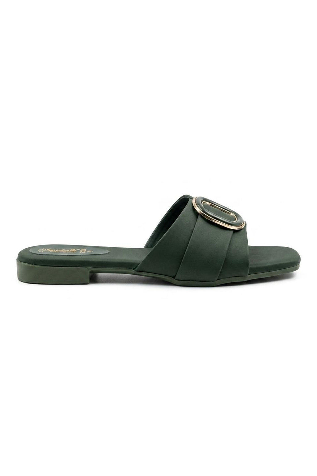 Green Flat Slipper L02907/007