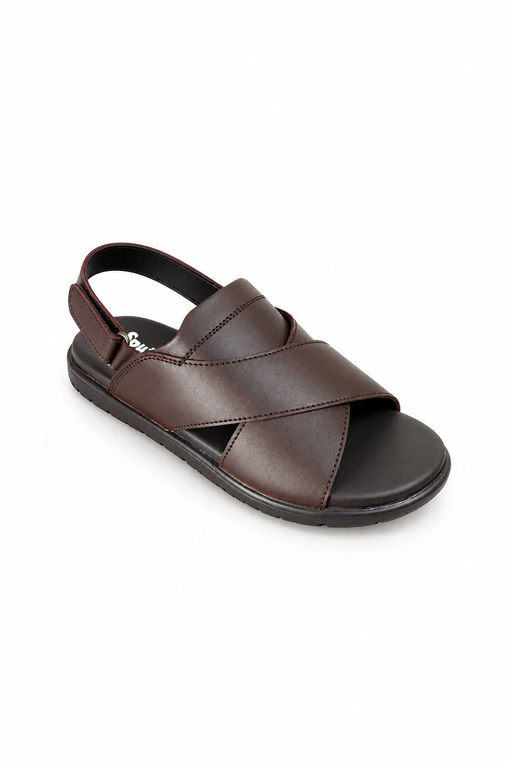 Maroon Sandal L00746/017