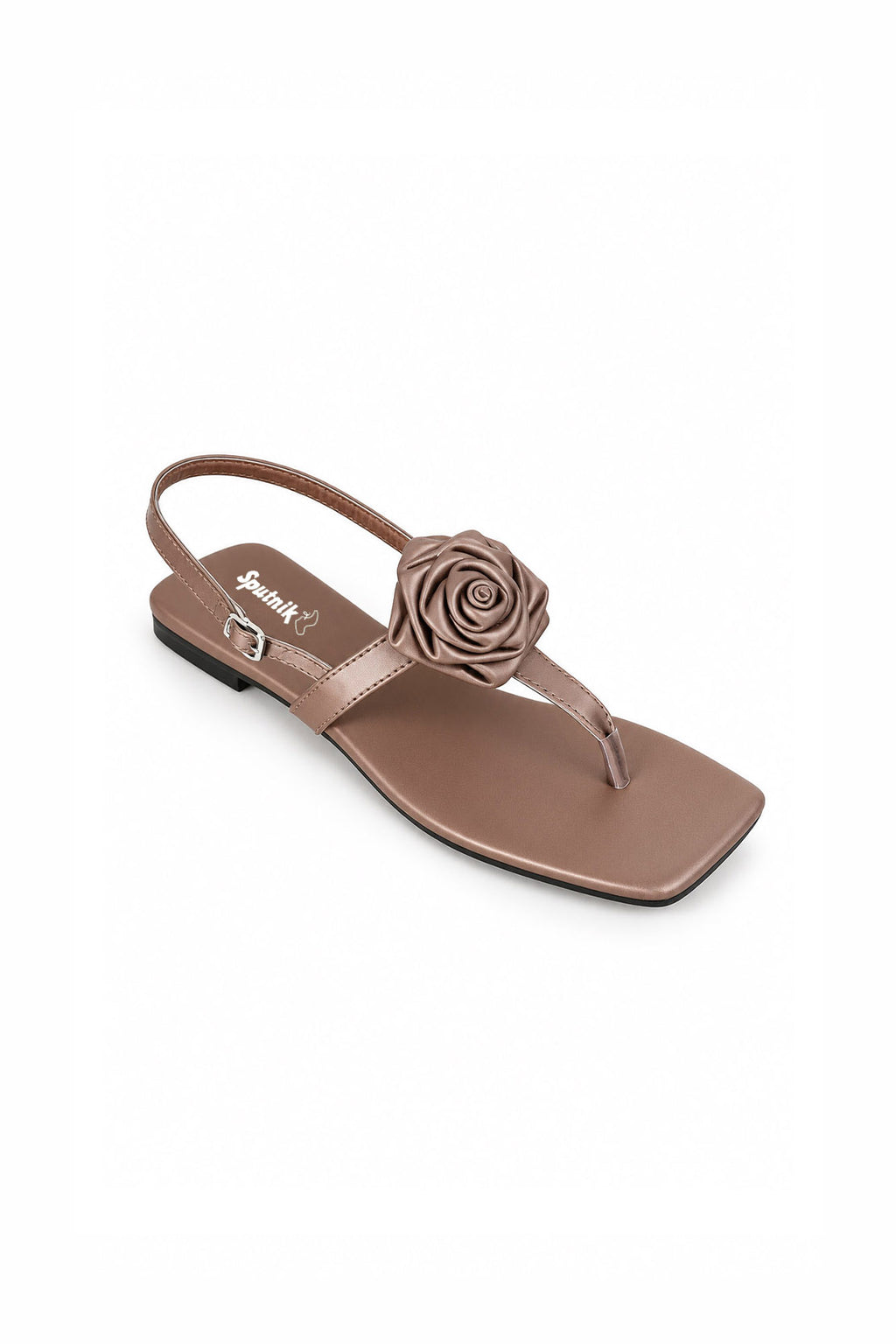 Brown Flat Slipper L03164/001