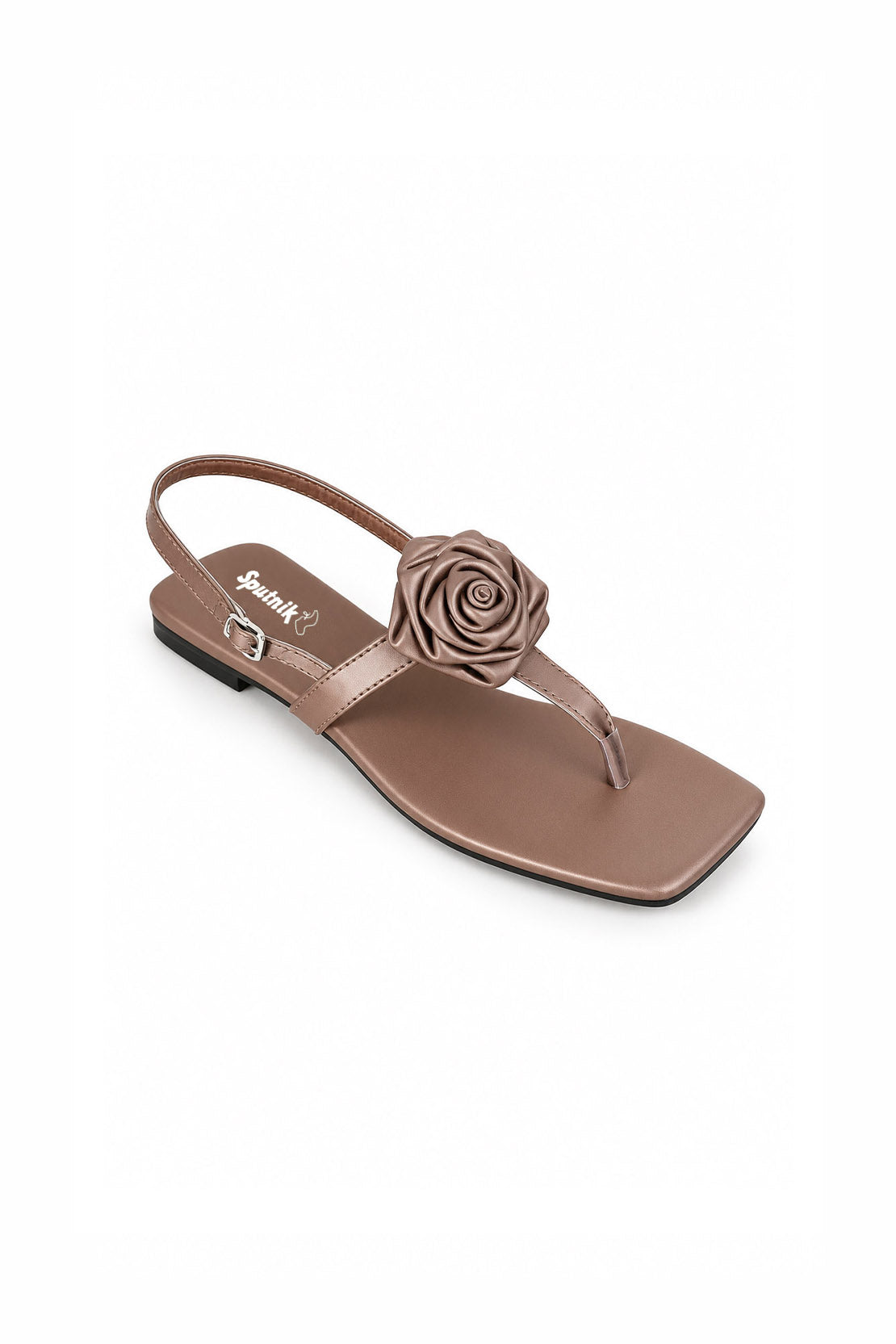 Brown Flat Slipper L03164/001