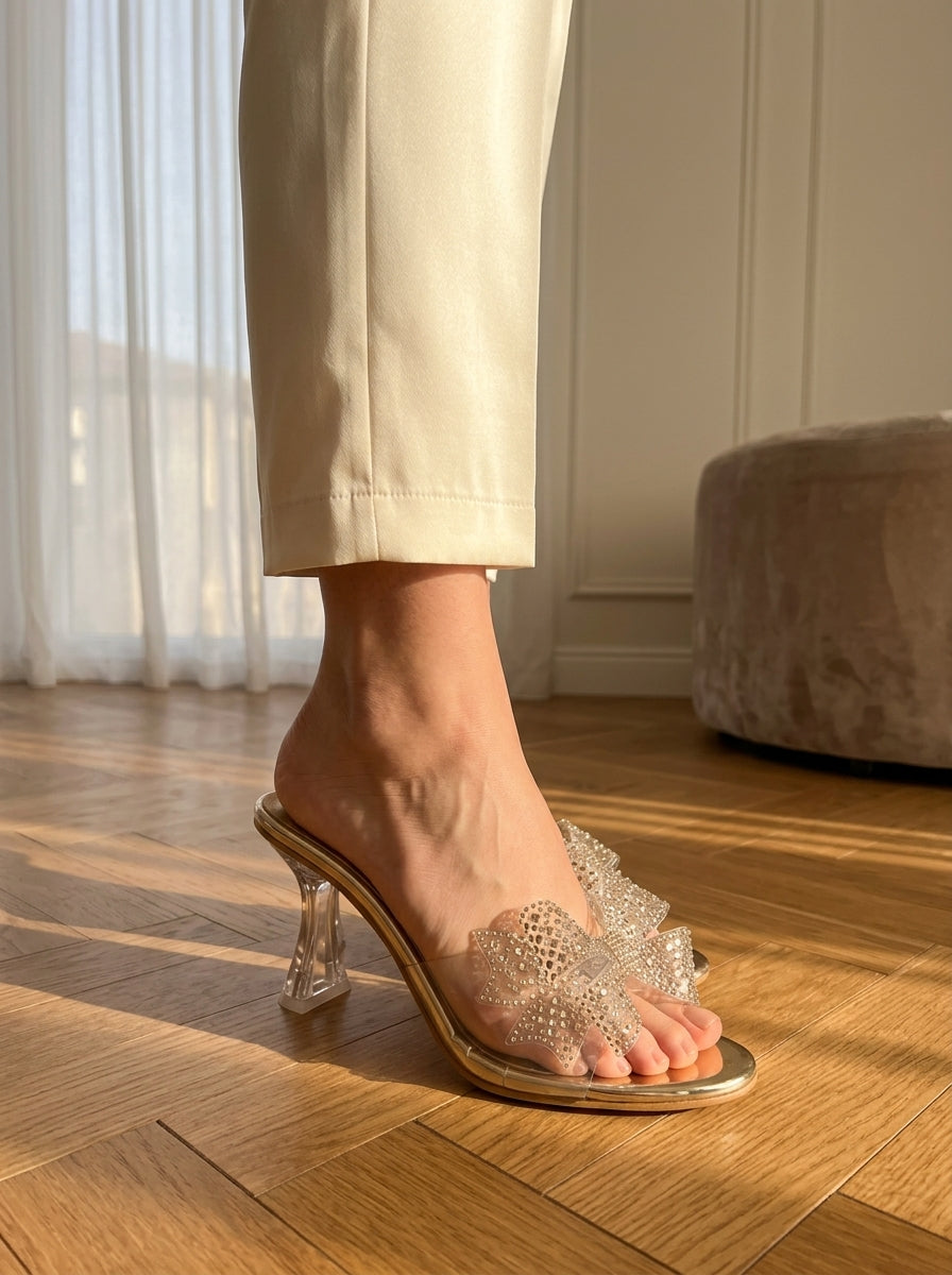 Golden Fancy Slipper L02760/011