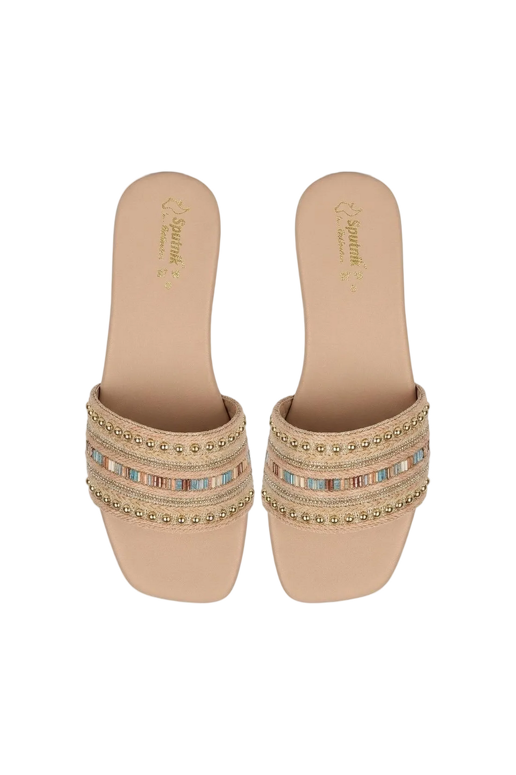 Fawn Flat Slipper L02920/006