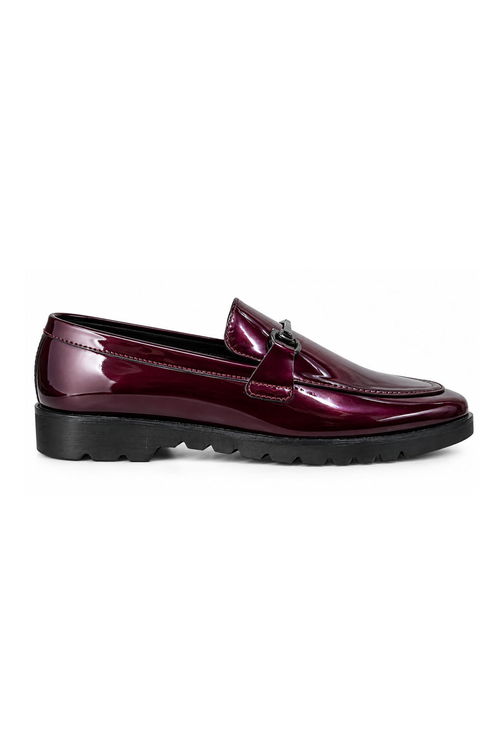 Maroon Patent Formal Shoes L00487/17P
