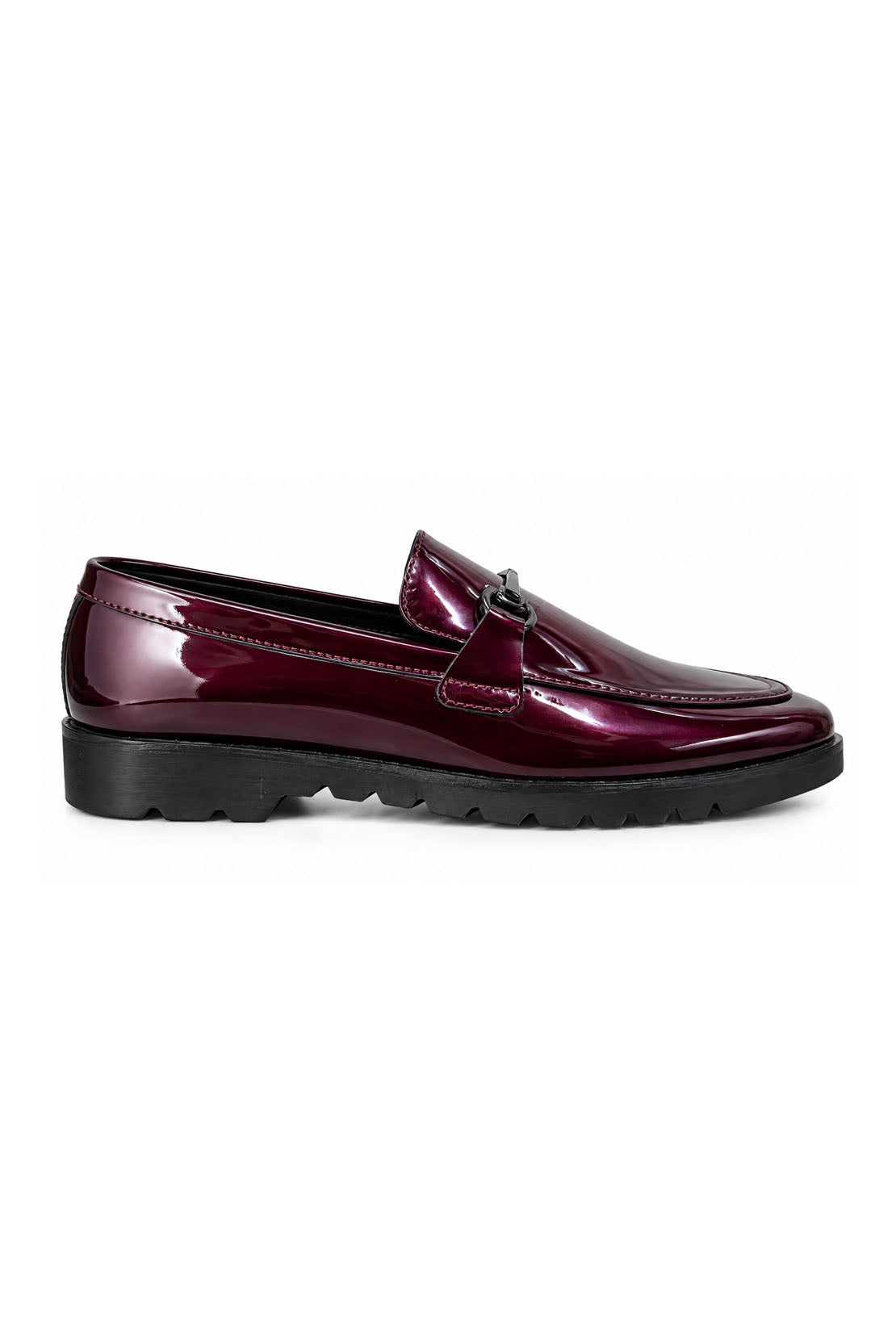 Maroon Patent Formal Shoes L00487/17P