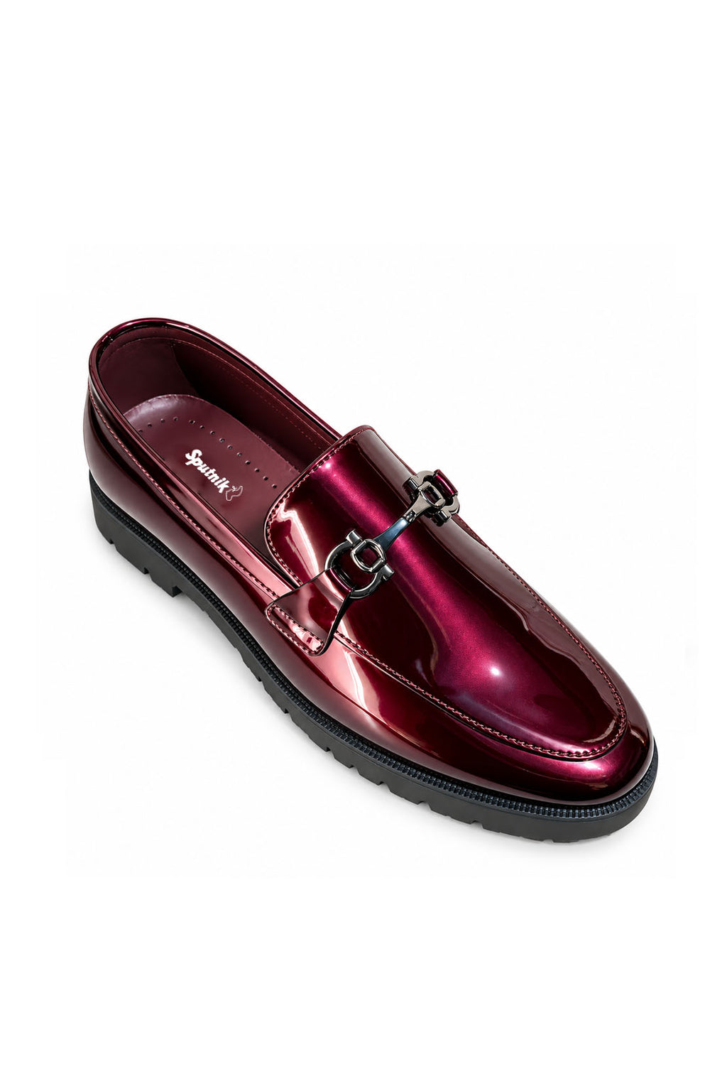 Maroon Patent Formal Shoes L00487/17P