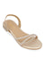 Golden Flat Sandal G02287/011