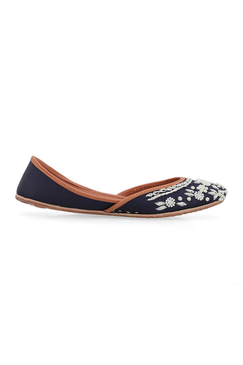 Navy Blue Khussa G04190/500