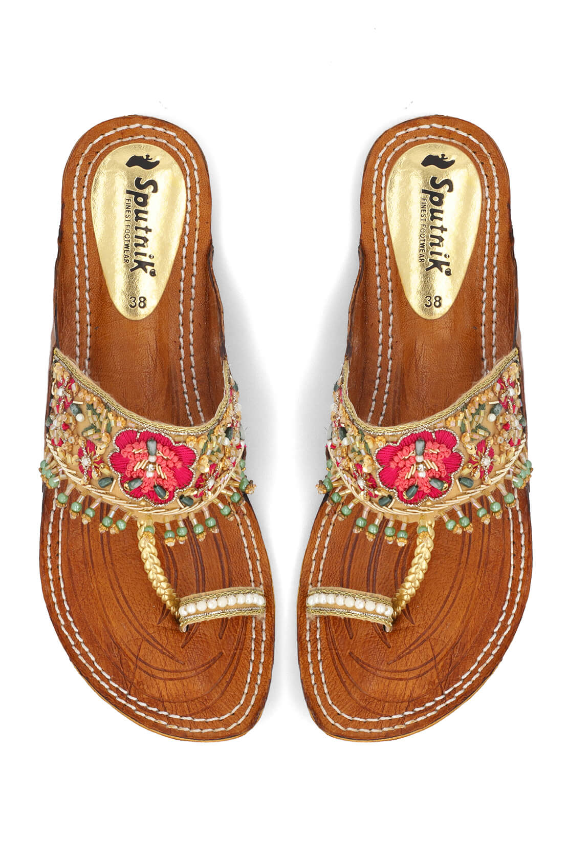 Golden Multi Flat Slipper H02134/110