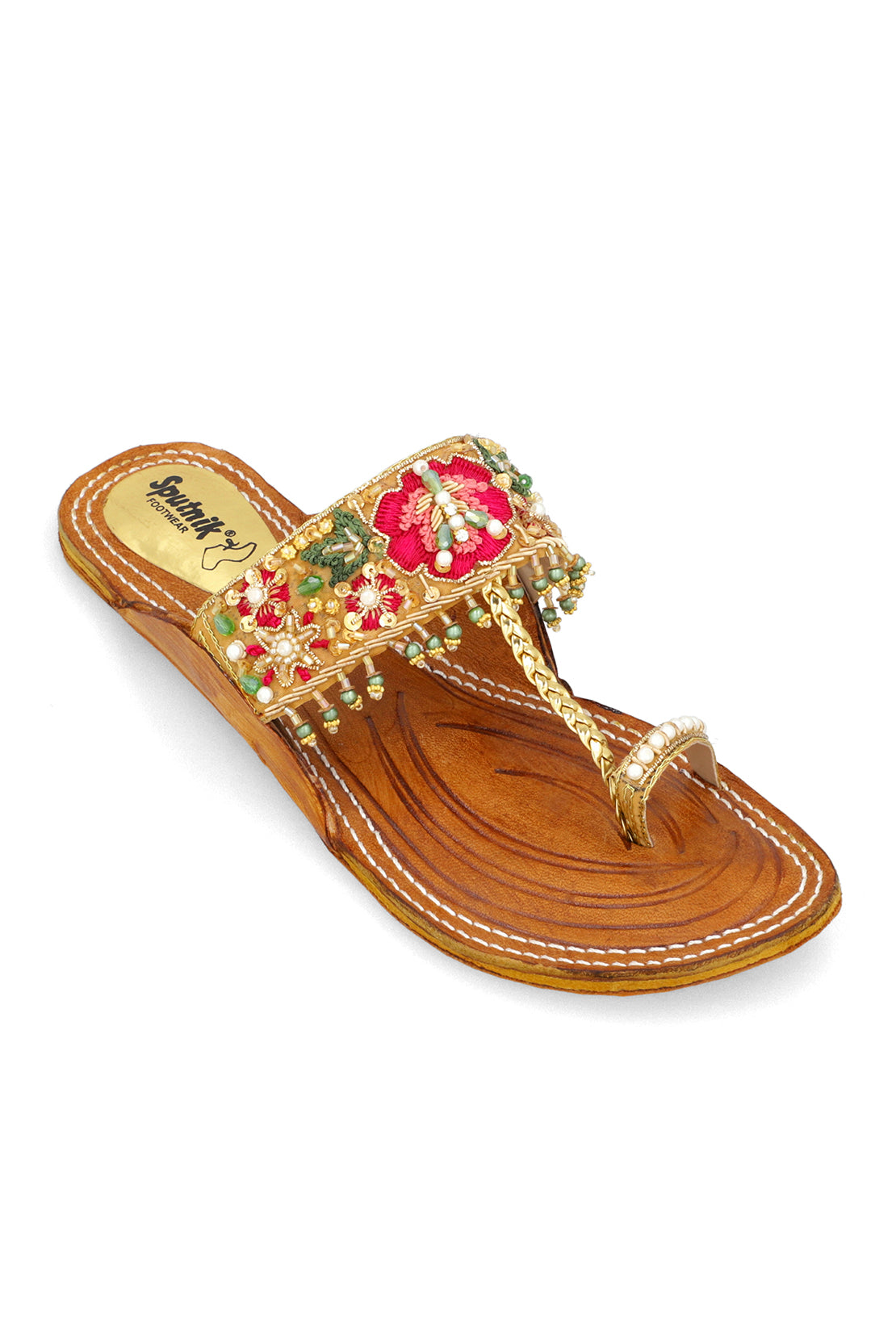 Golden Multi Flat Slipper H02134/110