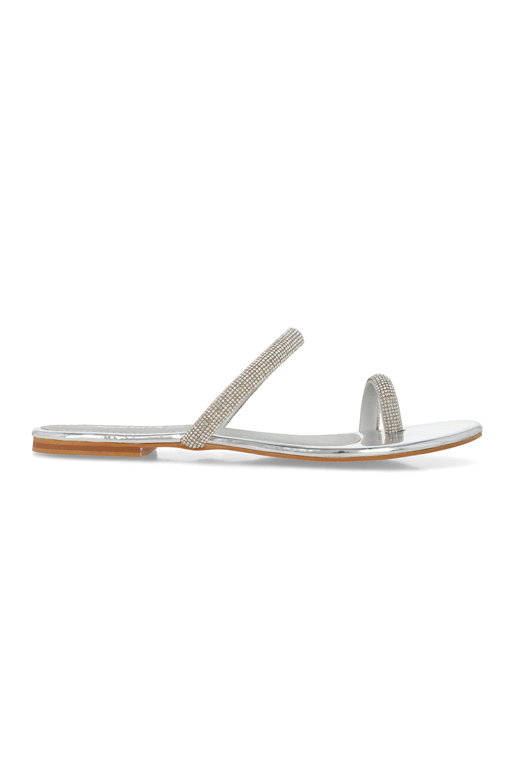 Silver Flat Slipper H02143/010