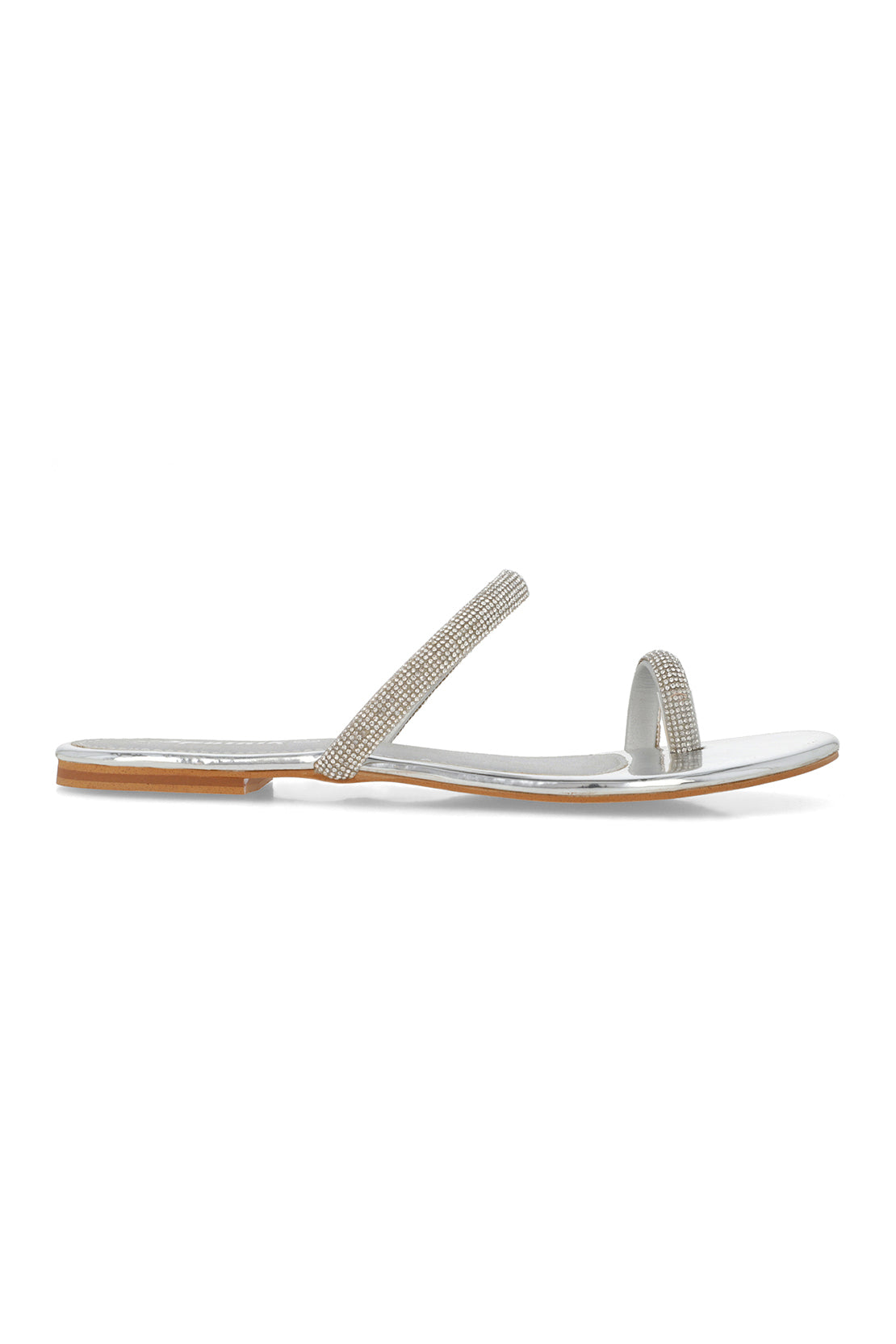 Silver Flat Slipper H02143/010