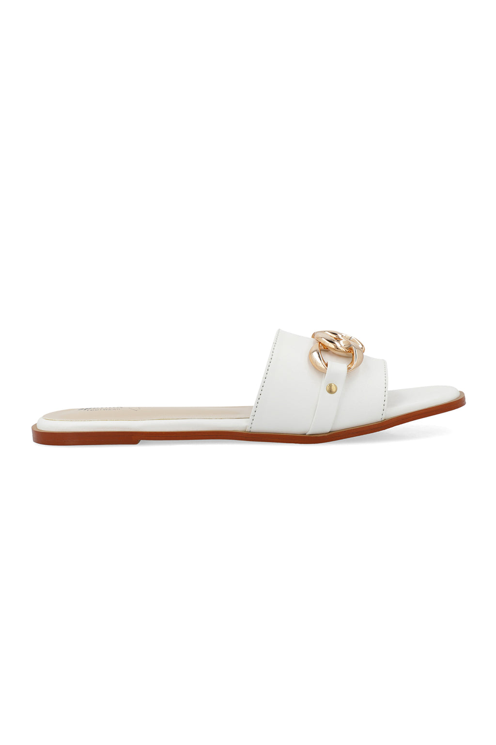 White Flat Slipper H02184/003