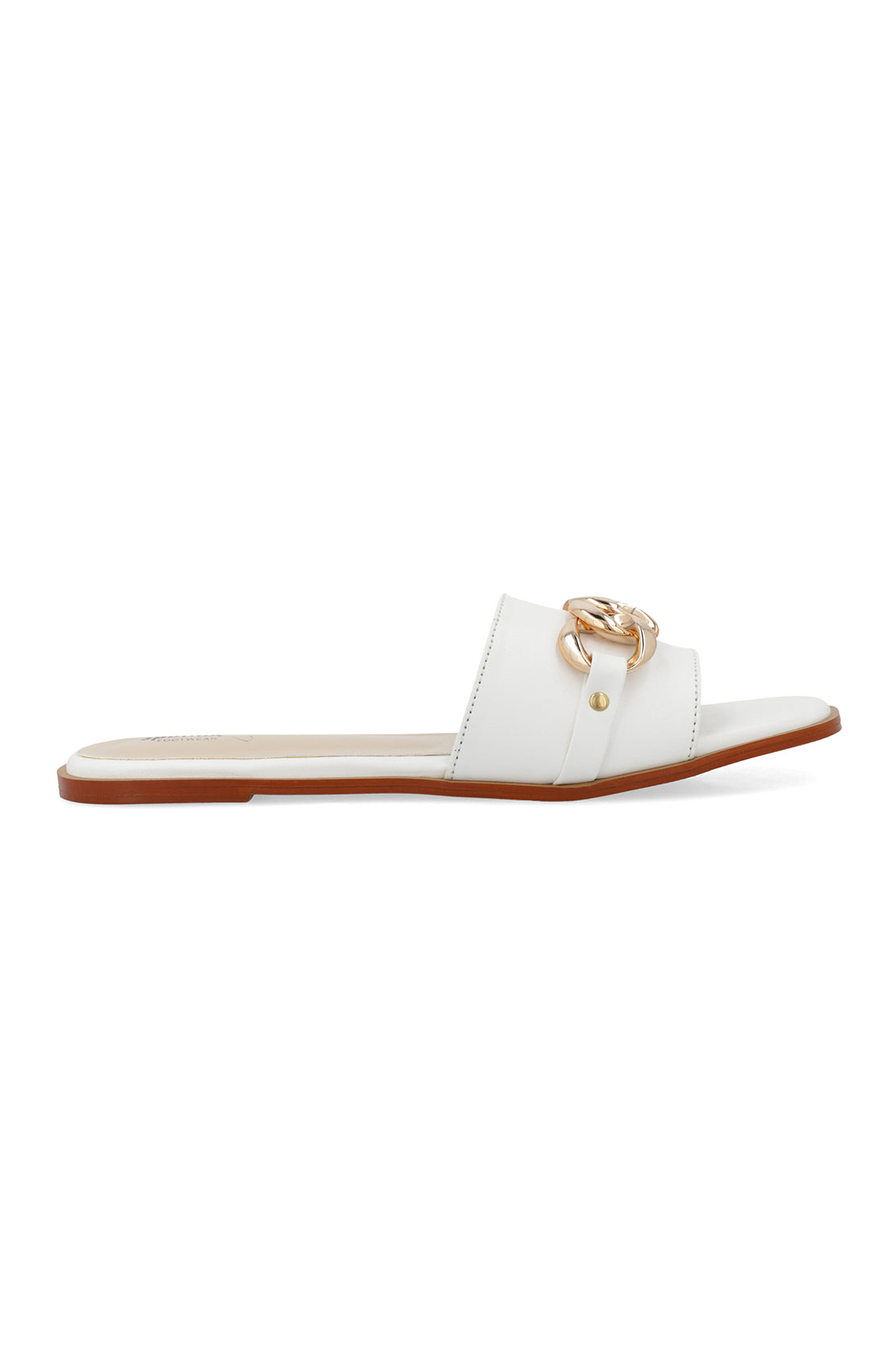 White Flat Slipper H02184/003
