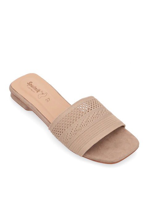 Fawn Flat Slipper H02212/006
