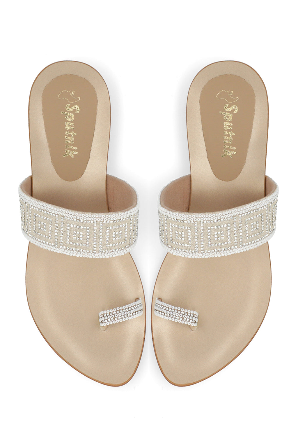 Fawn Flat Slipper H02218/006