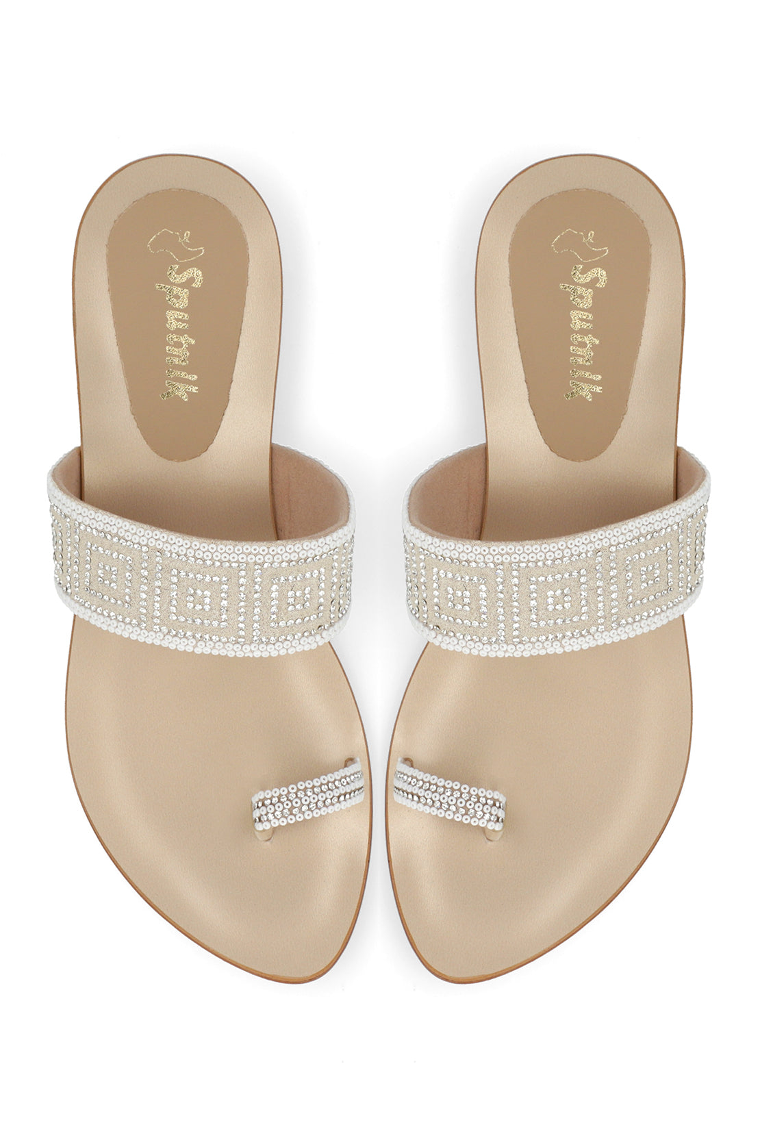 Fawn Flat Slipper H02218/006