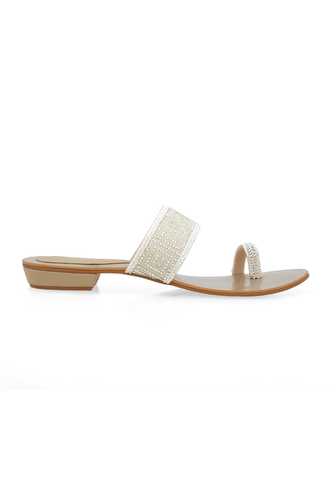 Fawn Flat Slipper H02218/006