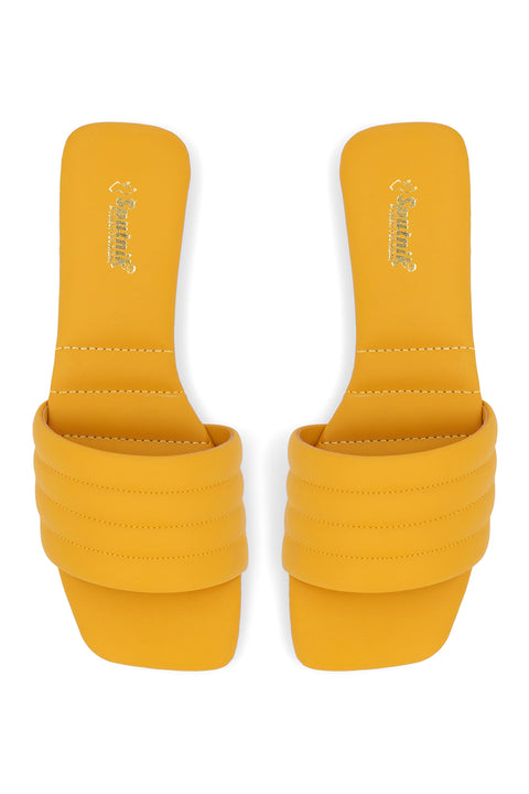 Yellow Flat Slipper H02920/020