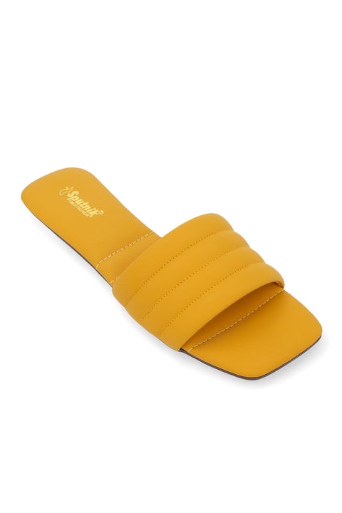 Yellow Flat Slipper H02920/020