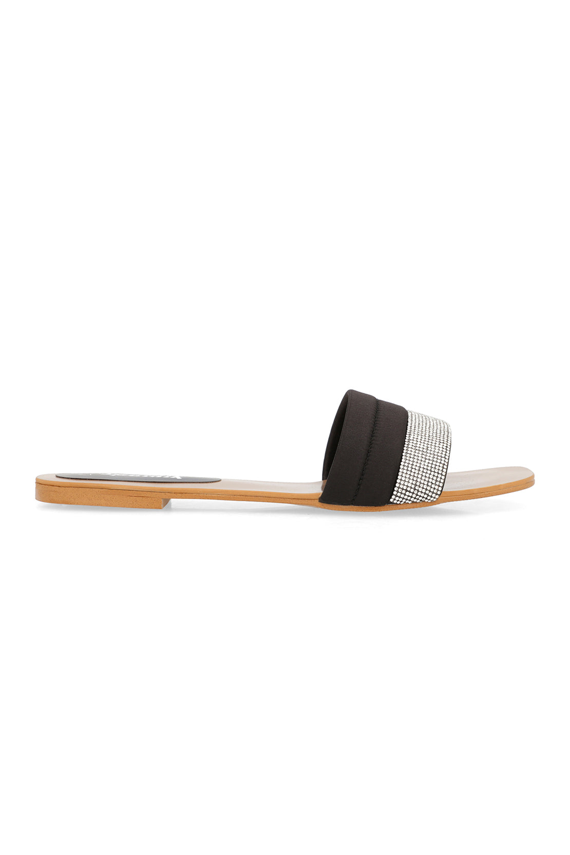 Black Flat Slipper H03250/002
