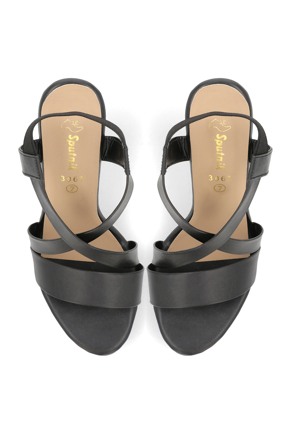 Black Fancy Sandal H03433/002