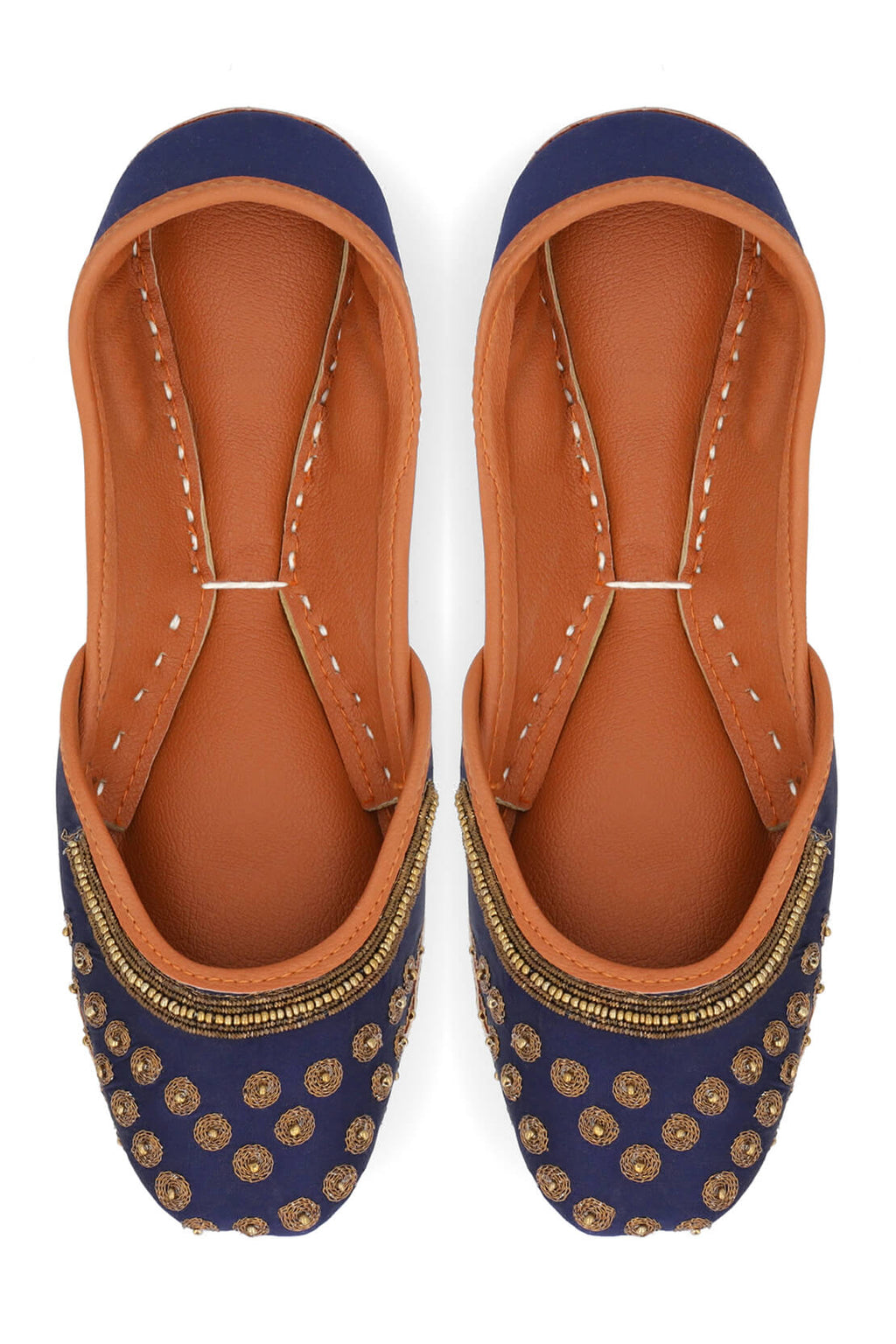 Navy Blue Khussa H04135/500