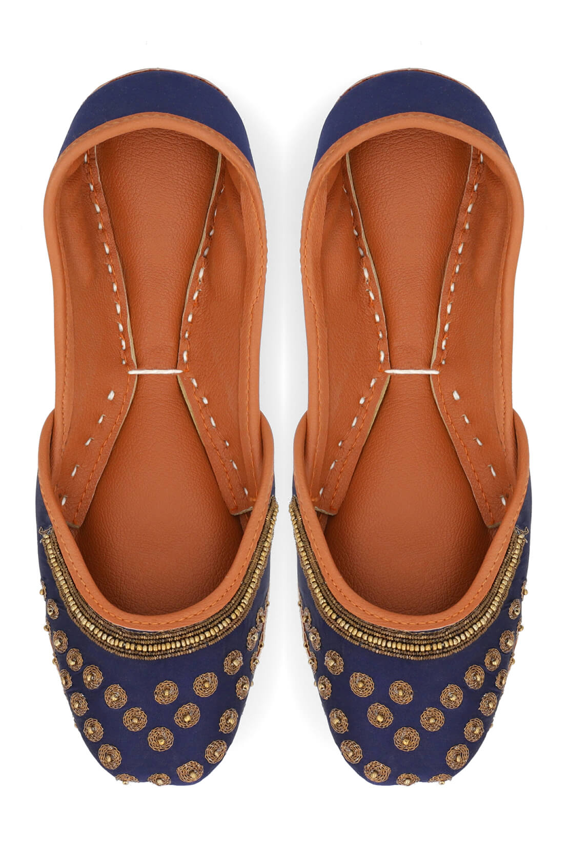 Navy Blue Khussa H04135/500