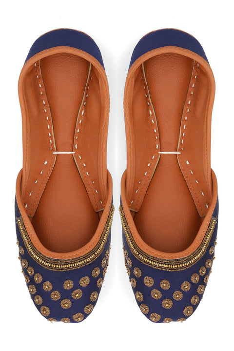 Navy Blue Khussa H04135/500