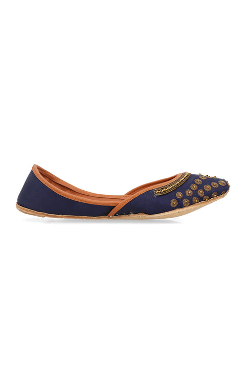 Navy Blue Khussa H04135/500